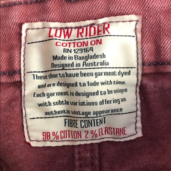 Garment dyed jean shorts size 36 - Picture 4 of 4